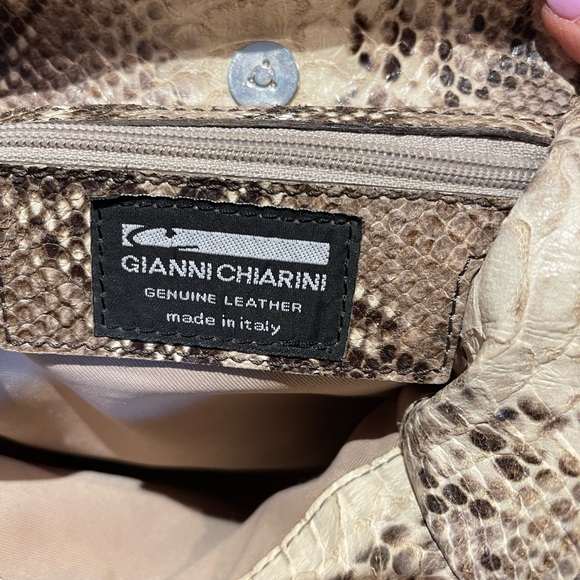 Genuine Python shoulder purse - Picture 6 of 6